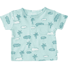 Staccato  T-shirt pastell mint mönstrad