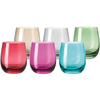 Leonardo Trinkgläser Sora 300 ml 6er Set bunt