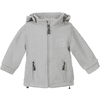 BMS Hooded jack Clima-Fleece zilvergrijs