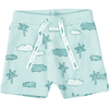 Staccato  Shorts pastel mint mønstret