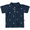  Staccato  Poloshirt marine mønstret