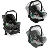 ABC Design Tulip Asphalt Fotelik samochodowy z bazą Isofix i akcesoriami 