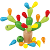 Bino Kleurrijk houten evenwichtsspel, cactus  