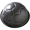 RBV Birkmann Motivbackform Fussball Ø 22,5 cm grau