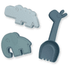 Done by Deer ™ Sand set di giocattoli 3 pezzi. Cervo friends Blu