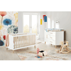 Pinolino Chambre bébé duo lit commode Lumi bois extra large 70x140 cm