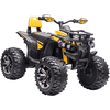 HOMCOM Elekto-Quad mit MP3-Musikplayer gelb