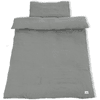 Pinolino Muslin-sengelinned 100 x 135 cm grå
