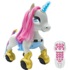 LEXIBOOK Power Unicornio, Mi mágico e inteligente robot unicornio con mando a distancia y batería recargable