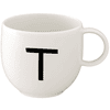 Villeroy & Boch Kaffeebecher Letters 330 ml weiß