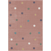 LIVONE Happy Rugs Tappeto per bambini Wheel rosa/multi