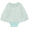  STACCATO  Bluse+body pale mint checked