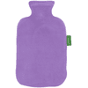 fashy ® Varmflaske 2L med fleeceovertrekk i lilla