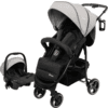 babyGO Kinderwagen Basket 2in1 Grey Melange
