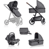 babyGO  Wózek dzieciecięcy Simple x Air 3 w 1 Grey Melange