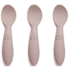 nuuroo Cuillères bébé Ella silicone Woodrose lot de 3