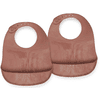 Nuuroo Bib Silicone Tex 2 stk., rød mix 