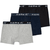 name it Boxer shorts Lot de 3 Black Grey Blue