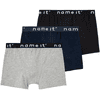 name it Boxer shorts Pack de 3 unidades Black Gris Azul