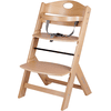 babyGO Seggiolone pappa Family - color legno