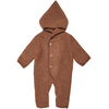 HUTTEliHUT Baby Overall BILLIE Button Wool Fleece Caramel