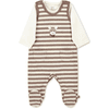 Sterntaler Romper set Emmi brązowy