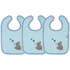 Sterntaler Klettlätzchen 38 x 26 cm 3er Set hellblau