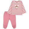 Sterntaler Set camicia e pantaloni a maniche lunghe rosa