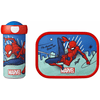 Mepal Brotdose + Verschlussbecher Campus 300 ml + 700 ml 2er Set blau-rot