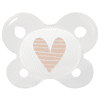dentistar Schnuller Newborn Herz, beige ab der Geburt