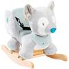 Nattou Tim und Tiloo Schaukeltier Tiloo der Wolf