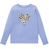 TOM TAILOR pitkähihainen paita Leo Heart Calm Lavender (Laventeli)