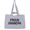 CHILDHOME Grandpa Bag canvas grau
