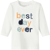 name it Camiseta infantil manga larga Nbmlamin White Alyssum