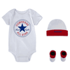 Converse Set Body Mütze und Boots weiß