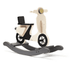 Kids Concept® Dondolo con scooter, beige chiaro 