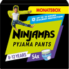 NINJAMAS Pyjama Pants Caja mensual para niños, 8-12 años, 54 piezas