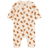 Petit Bateau Combinaison pyjama bébé longue imprimée hiboux coton blanc avalanche écureuil