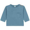 Petit Bateau T-shirt bébé manches longues coton bleu rover