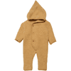 HUTTEliHUT Babyoverall BILLIE Button Fleece Ocre