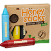 Honeysticks  lange bivoks farveblyanter 6 stk.