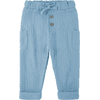 kindsgard Mušelínové kalhoty himma blue