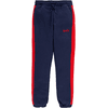 Levi's® Jogginghousut tummansininen/punainen