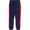 Levi's® pantalon de jogging bleu foncé/rouge
