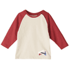 s. Olive r Camisa de manga larga beige/roja