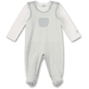 Sanetta Jumpsuit set randig blå 