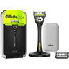 Gillette Labs Shaver, jossa on 2 terää ja matkalaukku