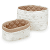 Cam Cam® COPENHAGEN Cestini trapuntati Set di 2 Dream terra