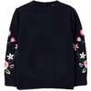 OVS Maglione lavorato a maglia floral blu