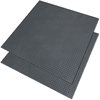 Katara Byggplatta Set med 2 stycken 40x40cm / 50x50 pinnar mörkgrå